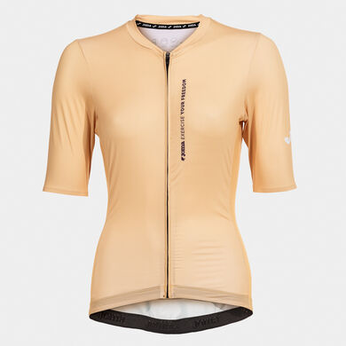 Camiseta manga corta mujer Crono camel