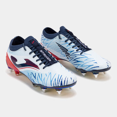 Scarpe da calcio Striker Top 25 terreno morbido SG blu blu navy