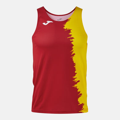 Canottiera uomo Picasho rosso giallo