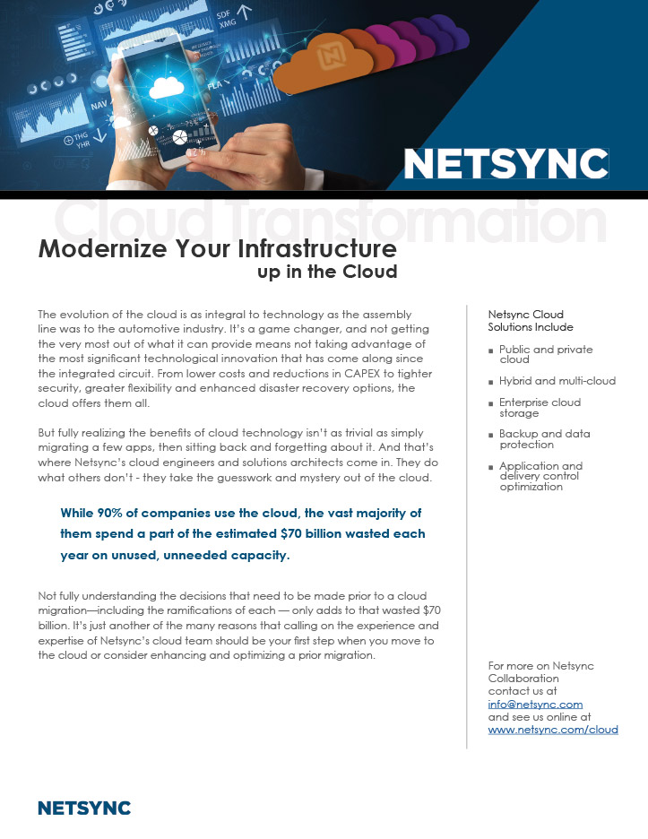 Netsync Cloud Transformation Netsync Cloud Transformation