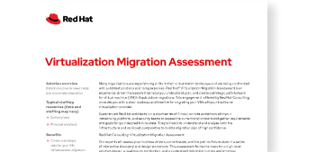 Évaluation de la migration de l'infrastructure virtuelle