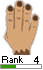 Pagerank Button Hand Symbol