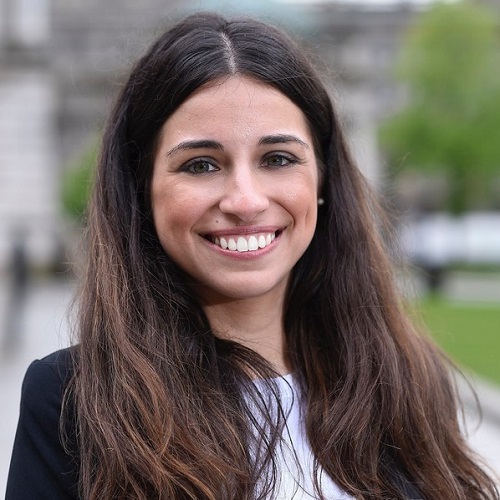 Tania Nascimento PhD Law student smiling at the camera