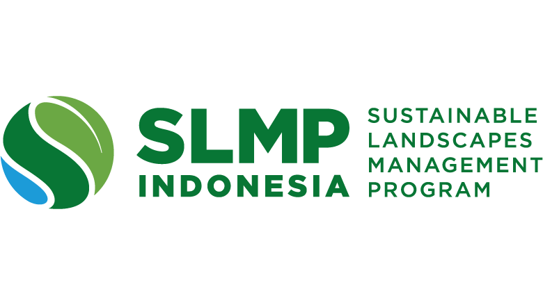 Sustainable Landscape Management Program  Logo green round shape and letters