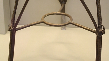 Mycenaean Bronze Tripod, Tiryns