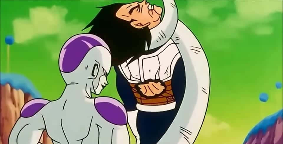 Epic Battle Between Vegeta and Frieza Wallpaper