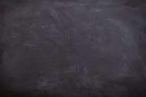 A Black Chalkboard With A White Background