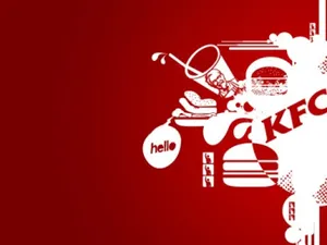 KFC Red Background Wallpaper