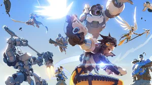 Reinhardt, a German Crusader of Overwatch
