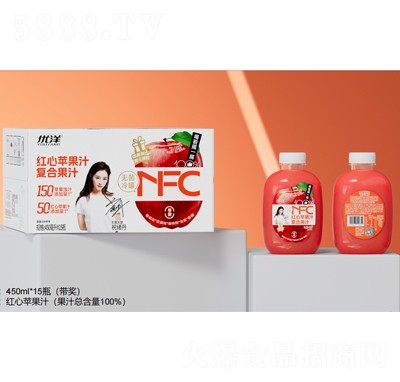 ����NFC����ƻ��֭450mlX15ƿ