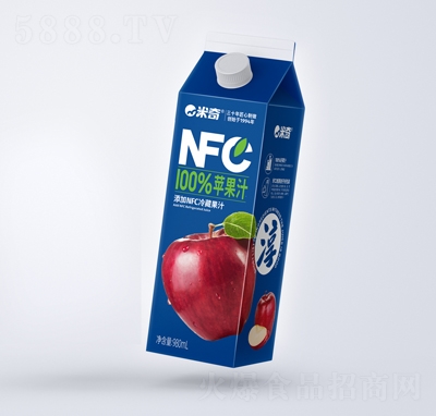 ����NFC100%ƻ��֭980mLX8�����ݶ�