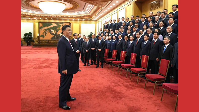 Xi meets with outstanding county-level Party secretaries