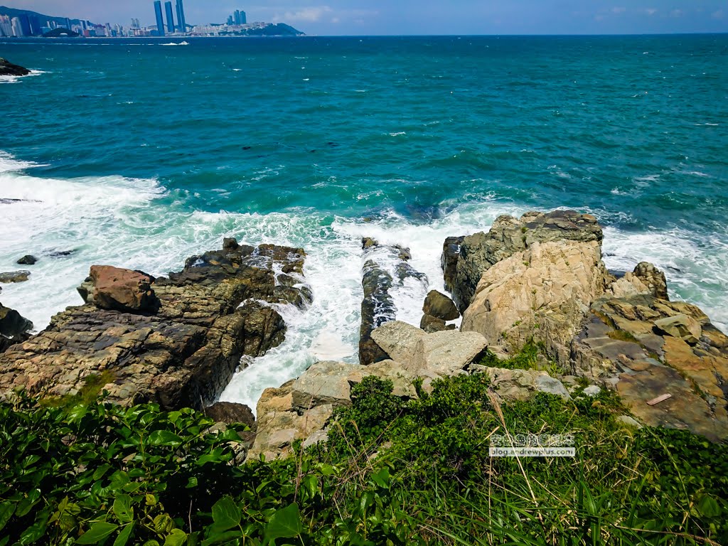 二妓台健行,釜山景點,二妓台海岸風景