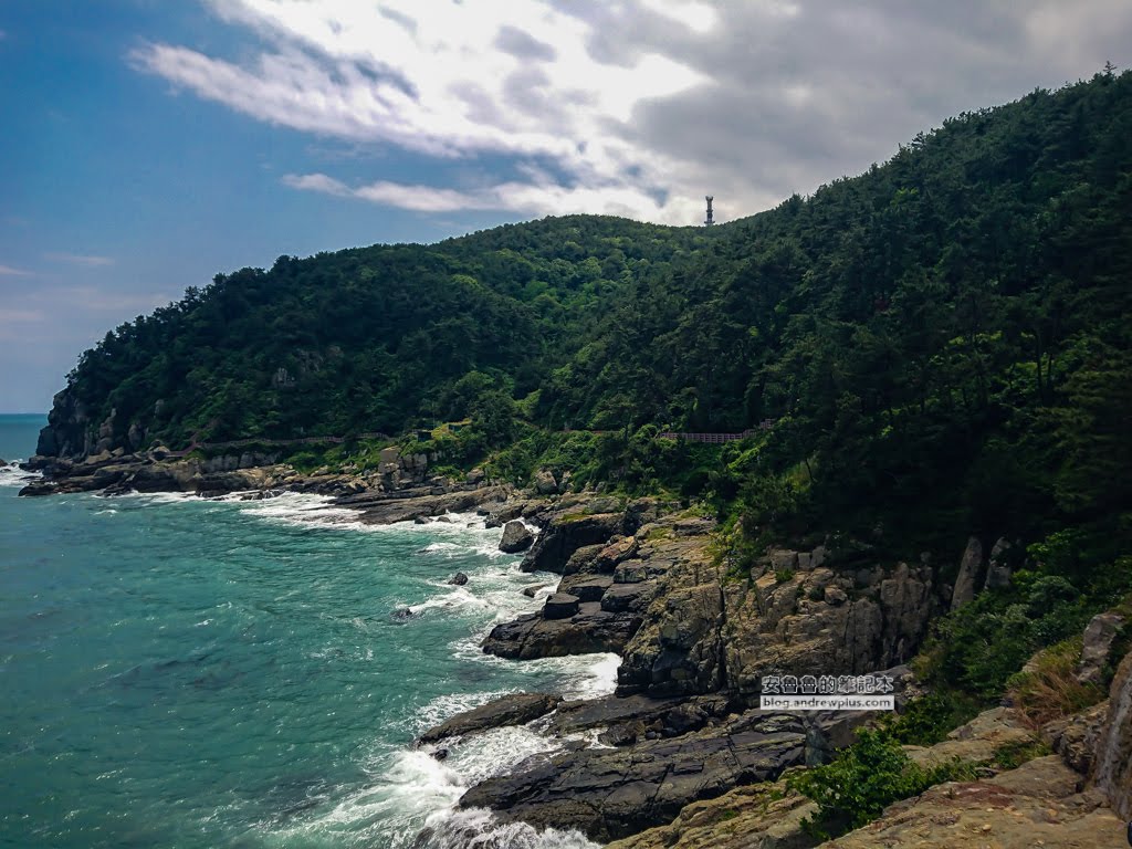 二妓台健行,釜山景點,二妓台海岸風景