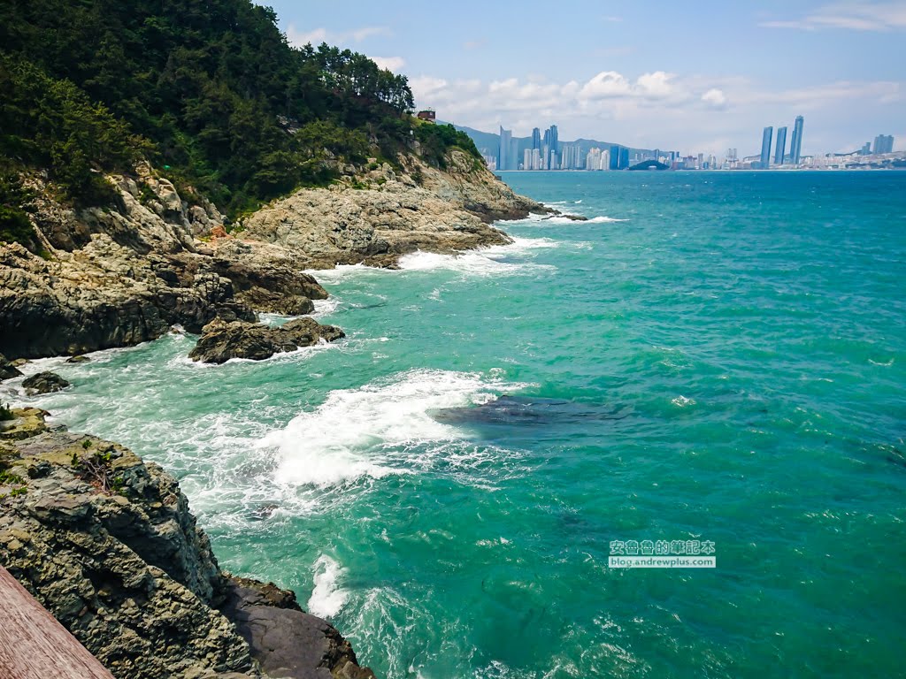 二妓台健行,釜山景點,二妓台海岸風景