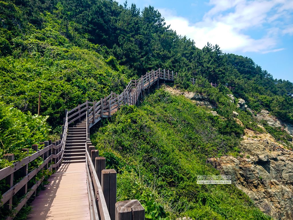 二妓台健行,釜山景點,二妓台海岸風景