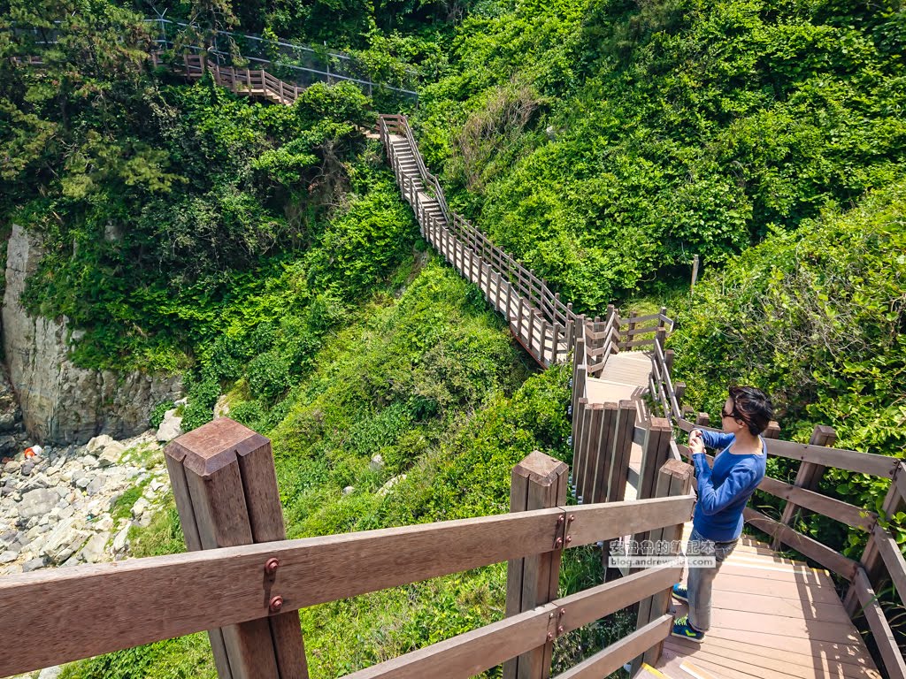 二妓台健行,釜山景點,二妓台海岸風景