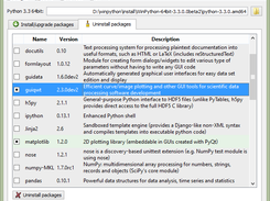 WinPython Control Panel supports all WPPM features through a user-friendly interface