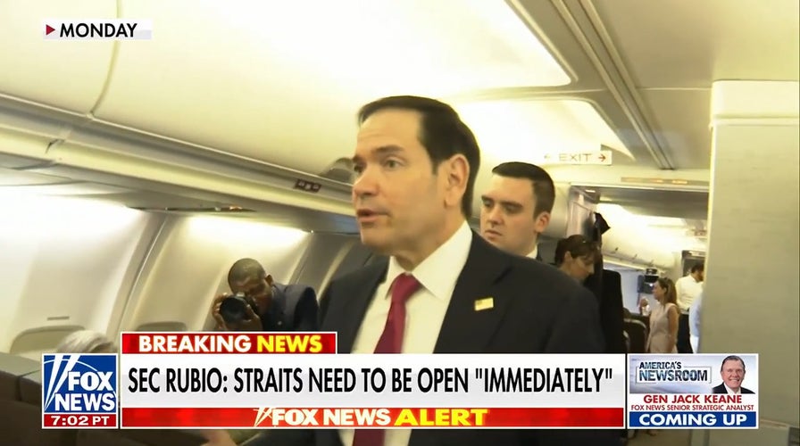 Marco Rubio says Strait of Hormuz will be open 'one way or the another'