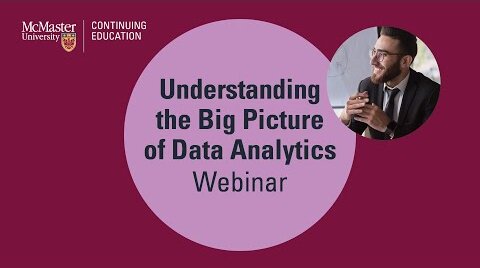 Understanding the Big Picture of Data Analytics webinar thumbnail