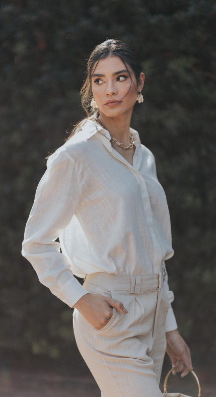 Camisa Clara - Bôhho