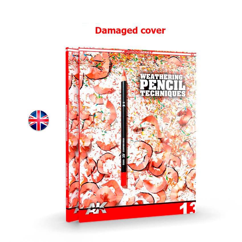 AK LEARNING 13: WEATHERING PENCIL TECHNIQUES (Damaged cover)
