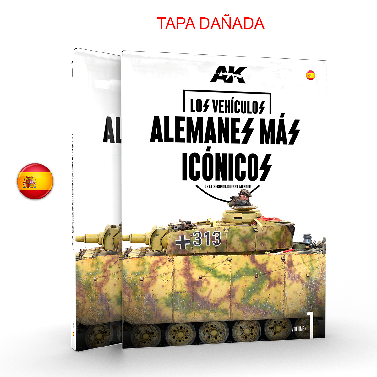 WWII GERMAN MOST ICONIC SS VEHICLES. VOLUME 1 (Tapa Dañada)