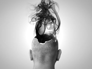 exploding head