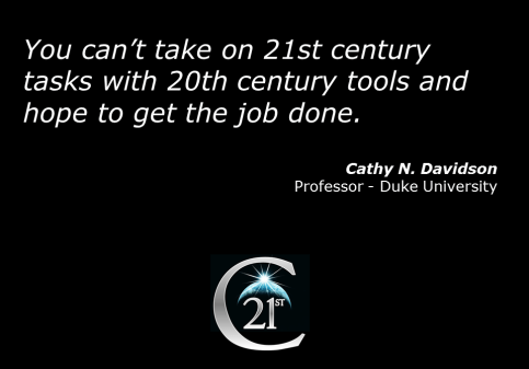 21C Cathy Davidson quote