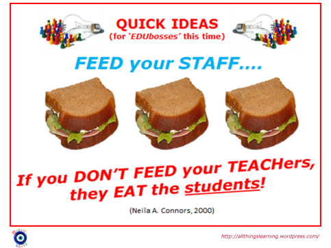 If you dont feed the TEACHers (Connors quote) Ver 02