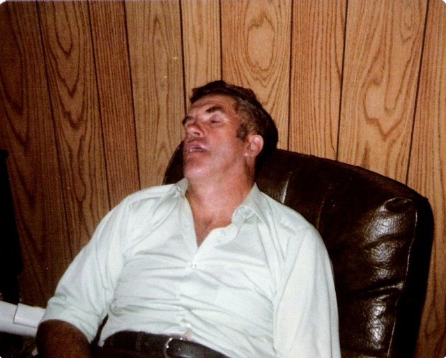 81 dad sleeping