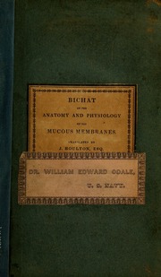 Cover of edition treatiseonanatom00bich