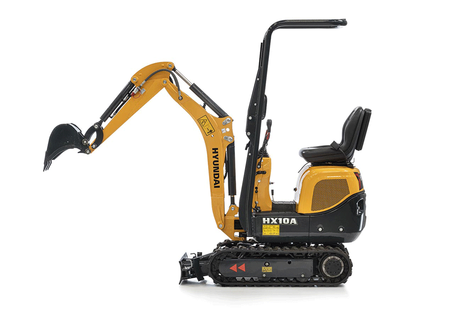 Arthur Los Fotografie - HX10A compact excavator