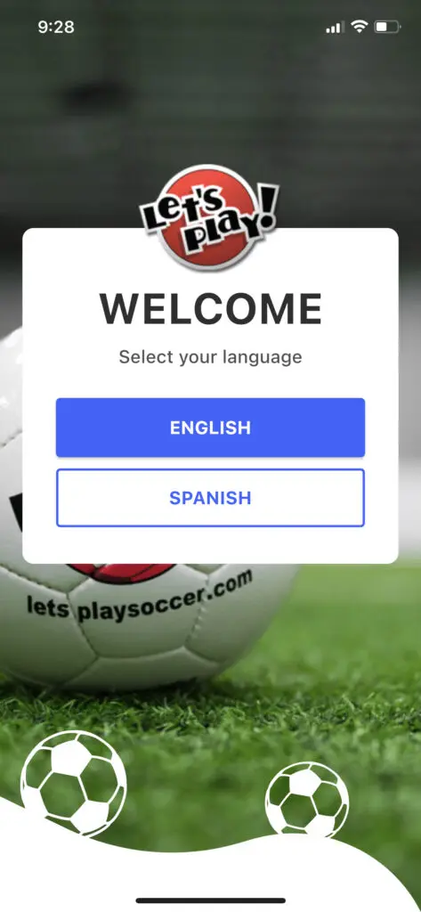 let’s-play-soccer-mobile-app Let’s Play Soccer’s Mobile App Language Management