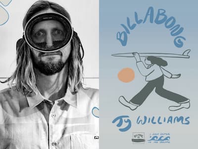 澳洲衝浪品牌 Billabong 攜手藝術家Ty Williams打造全新聯名正式登場