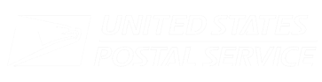 Usps logo white