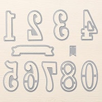 Large Numbers Framelits Dies Large Numbers Framelits Dies
