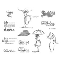 Beautiful You Clear-Mount Stamp Set Beautiful You Clear-Mount Stamp Set