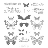 Butterfly Gala Photopolymer Stamp Set Butterfly Gala Photopolymer Stamp Set