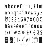 Alphabest Photopolymer Stamp Set Alphabest Photopolymer Stamp Set