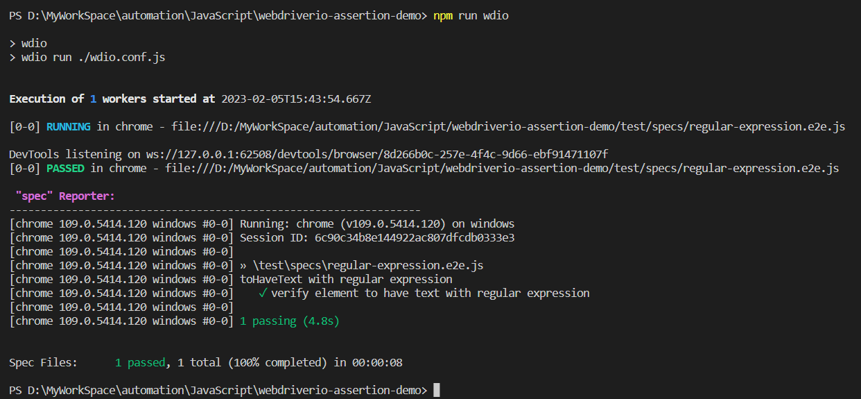 Automation Javascript Testing page Automation Javascript Testing page