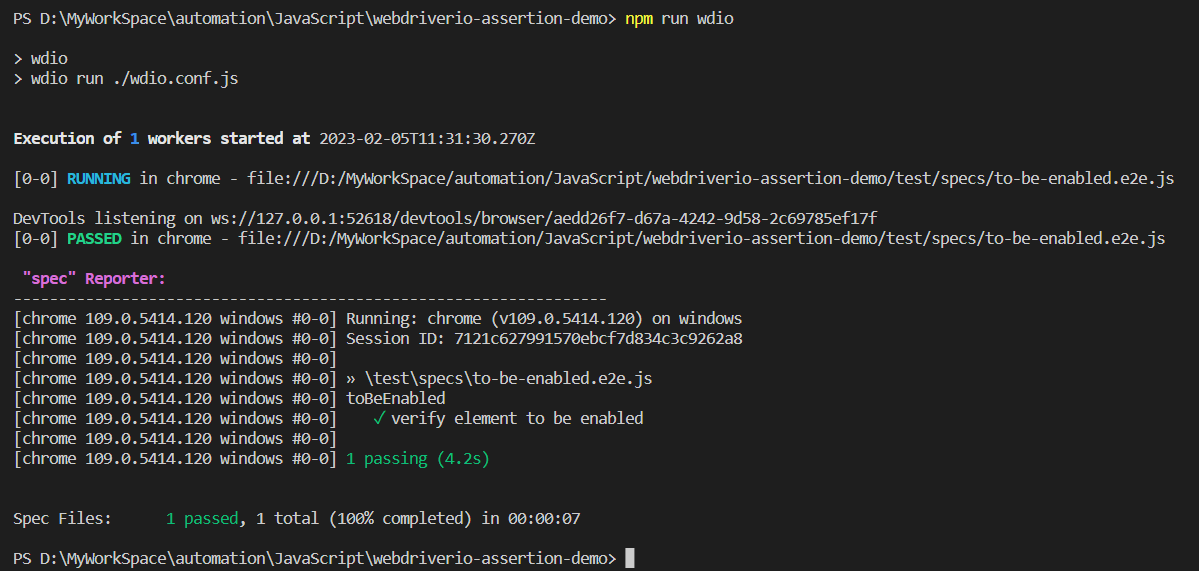 tobeenabled-execution tobeenabled-execution