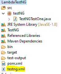 addition to your project directory will be displayed addition to your project directory will be displayed
