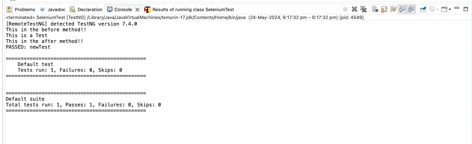 tests will be executed using TestNG tests will be executed using TestNG