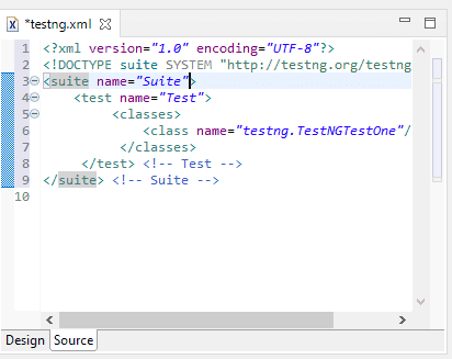 what a basic TestNG.xml file what a basic TestNG.xml file