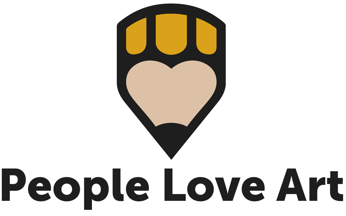 People love art logo