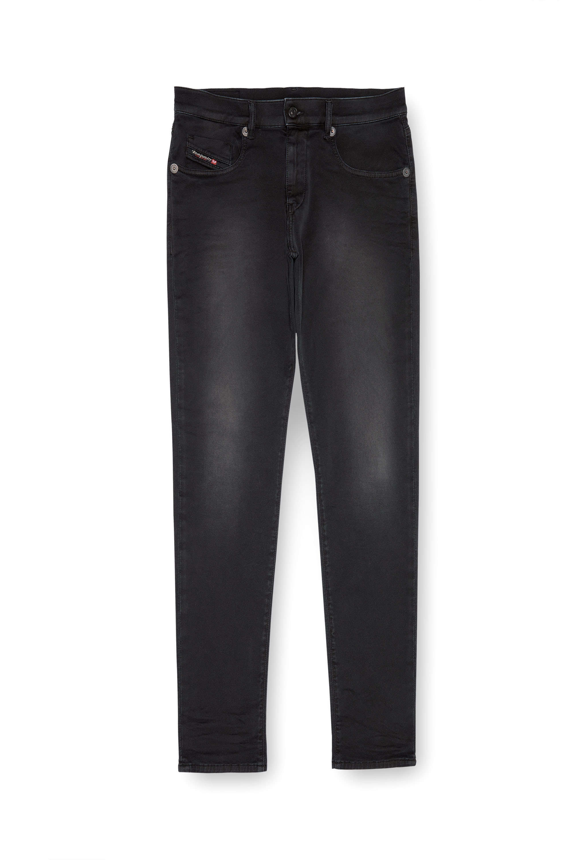 Diesel - Herren Slim 2060 D-Strukt Joggjeans® 0670M, Schwarz/Dunkelgrau - 3