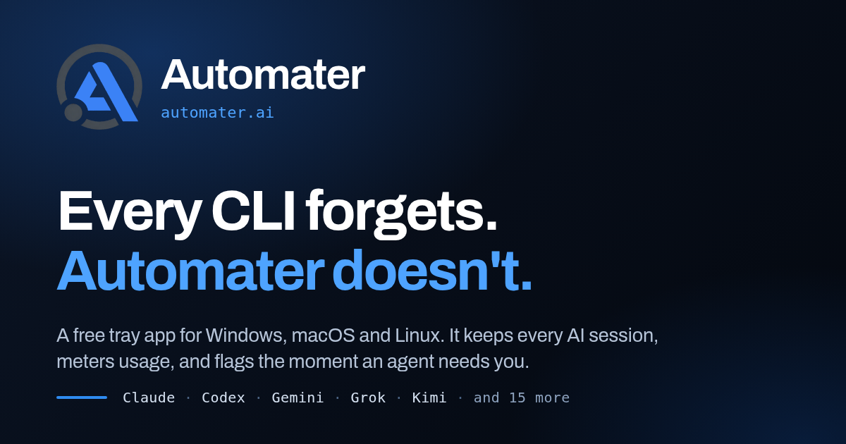 AUTOMATER.AI - Personal AI Boss who controls your AI's