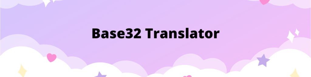 Online Base32 to ASCII Encoder & ASCII to Base32 Decoder Online Base32 Translator: Convert Between Text and Base32