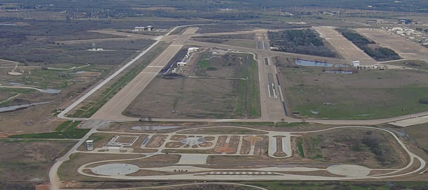 Aerial view of the George H.W. Bush Combat Development Complex
